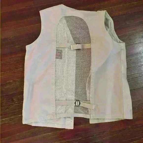 Schott Vest Men Sz Sm/med Survival Utility Cargo Civilian & Military Tan Pockets - Picture 2 of 6